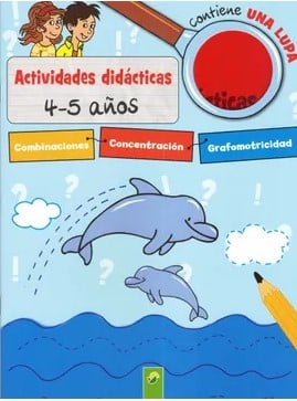 ACTIVIDADES DIDACTICAS 4-5 AÁ‘OS CONTIENE LUPA