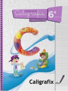 CALIGRAFIA CUADRICULA 5X5 6TO BASICO