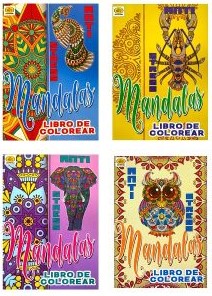 MANDALA ANTIESTRES (4 MODELOS)