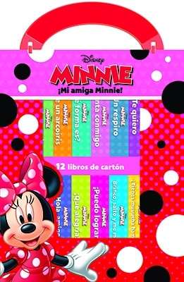 CAJA 12 LIBROS ACARTONADONOS DISNEY MINNIE