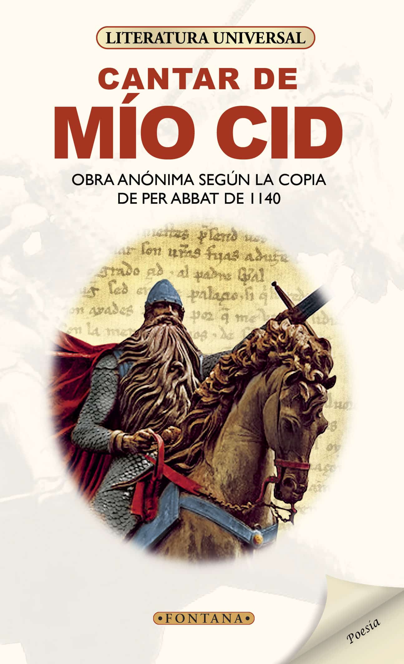 CANTAR DE MÁO CID