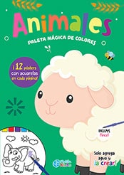 ANIMALES PALETAS MAGICAS INCLUYE PINCEL
