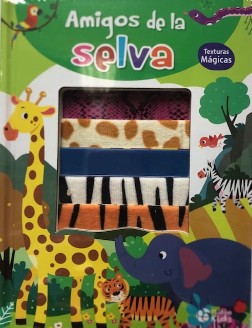 AMIGOS DE LA SELVA -TEXTURAS MAGICAS