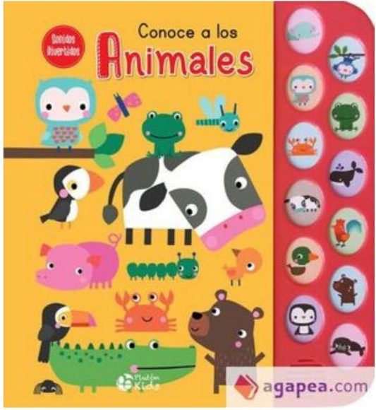 CONOCE A LOS ANIMALES- LIBROS CON SONIDO