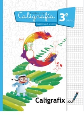 CALIGRAFIA CUADRICULA 5X5 3ERO BASICO