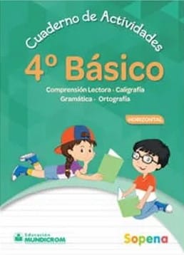 CUADERNO DE ACTIVIDADES 4 TO BASICO HORIZONTAL