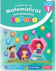 CUADERNO DE MATEMATICA ENTRETENIDAS SOPENA 1 A PARTIR DE 6 AÁ‘OS