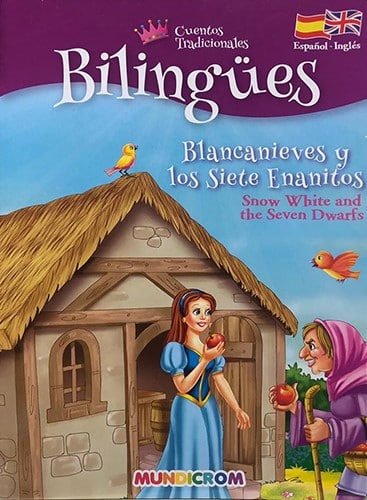 CUENTOS TRADICIONALES BILINGÁœE BLANCA NIEVES Y LOS SIETES ENANOS