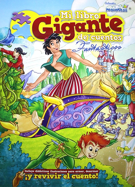 MI LIBRO GIGANTE DE CUENTOS FANTASTICOS PEQUEÁ‘ITOS