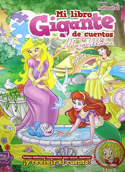 MI LIBRO GIGANTE DE CUENTOS MARAVILLOSOS MUÁ‘EQUITAS