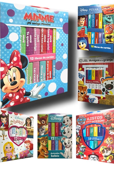 BLOQUES DE LIBROS 12 CUENTOS VARIADOS