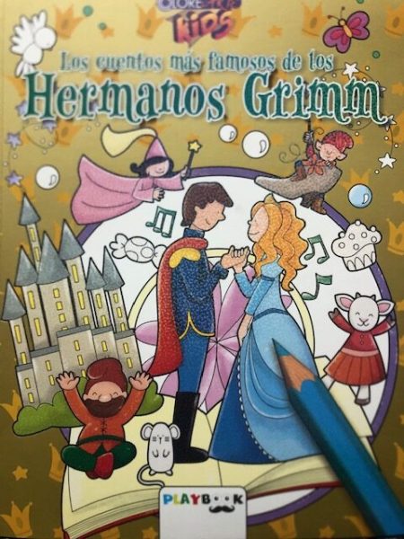 LOS CUENTOS MÁS FAMOSOS DE LOS HERMANOS GRIMM-PARA COLOREAR