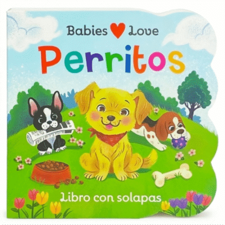 PERRITOS BABY LOVE-LIBRO CON SOLAPAS