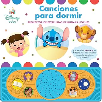 CANCIONES PARA DORMIR DISNEY-CON LUCES DE COLORES Y SONIDOS